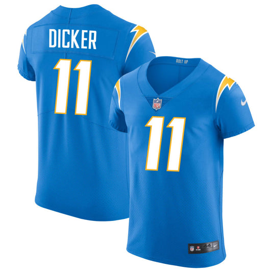 Cameron Dicker Los Angeles Chargers Nike Vapor Elite Jersey - Powder Blue
