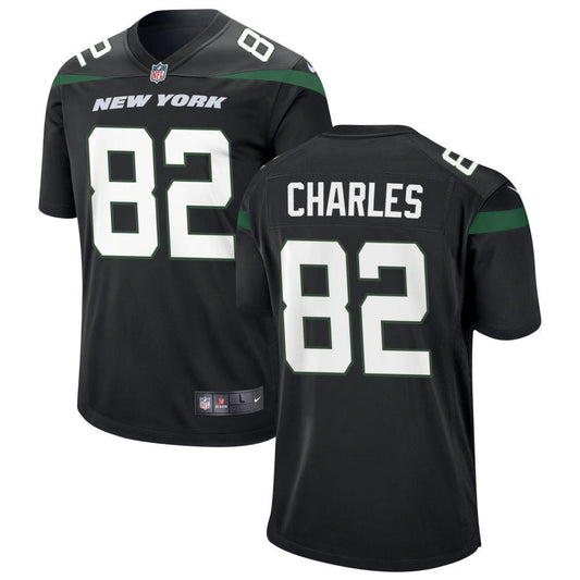 Irvin Charles New York Jets Nike Youth Game Jersey - Black