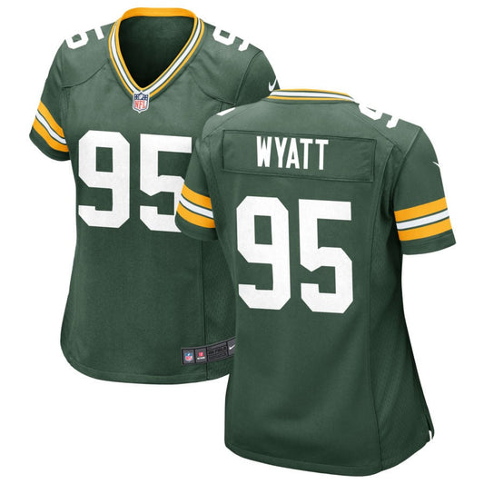 Devonte Wyatt Green Bay Packers Nike Women's Game Jersey - Green