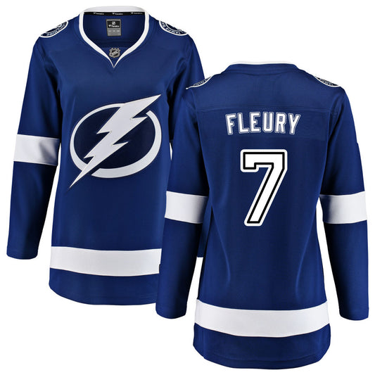 Haydn Fleury Tampa Bay Lightning Fanatics Branded Women's Home Breakaway Jersey - Blue