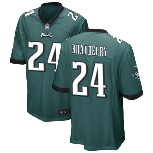 James Bradberry Philadelphia Eagles Nike Game Jersey - Midnight Green