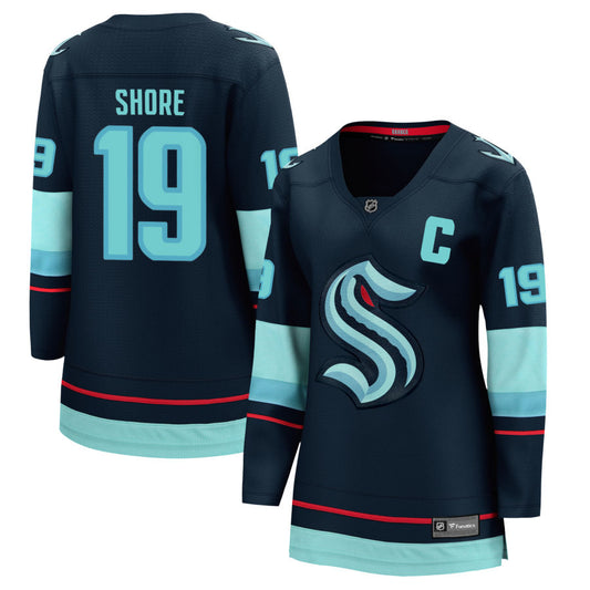Devin Shore Seattle Kraken Fanatics Branded Women's Home Breakaway Jersey - Navy