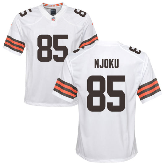 David Njoku Nike Cleveland Browns Youth Game Jersey - White