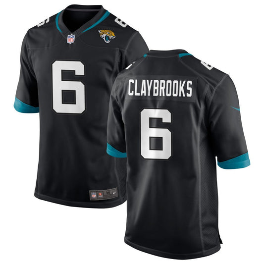 Chris Claybrooks Jacksonville Jaguars Nike Game Jersey - Black