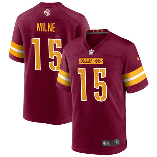 Dax Milne Washington Commanders Nike Game Player Jersey - Burgundy