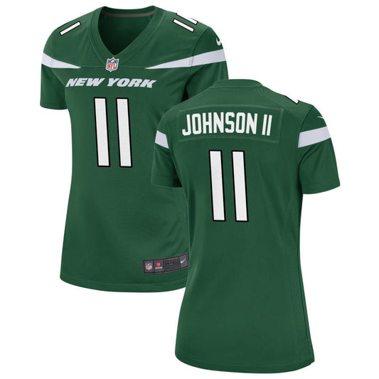 Jermaine Johnson II New York Jets Nike Women's Game Jersey - Gotham Green