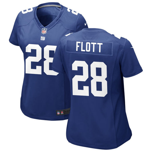 Cor'Dale Flott New York Giants Nike Women's Jersey - Royal