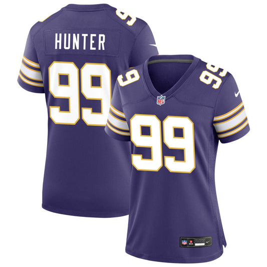 Danielle Hunter Minnesota Vikings Nike Women's Classic Game Jersey - Purple
