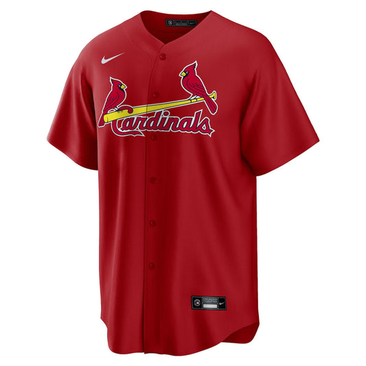 Men's Nolan Arenado Nike Cardinals Alternate Replica Name Jersey - Red