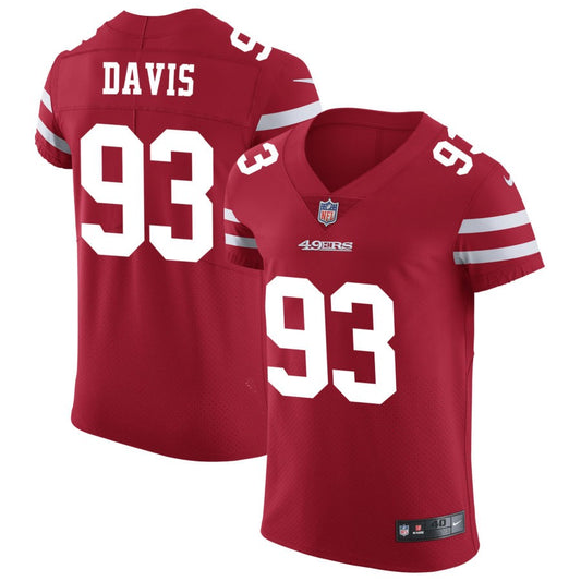 Kalia Davis San Francisco 49ers Nike Vapor Untouchable Elite Jersey - Scarlet