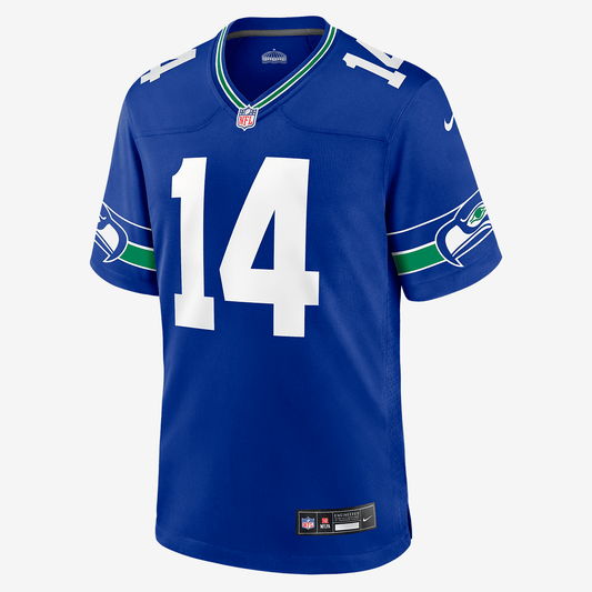 DK Metcalf Seattle Seahawks Men's Nike NFL Game Football Jersey - Royal