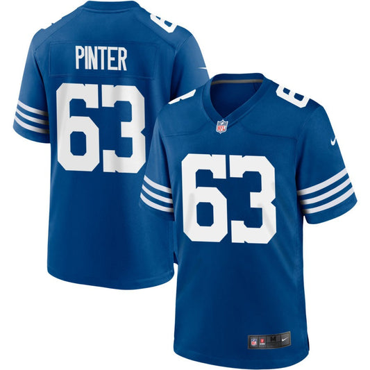 Danny Pinter Indianapolis Colts Nike Alternate Jersey - Royal