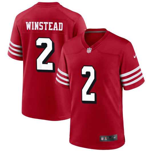 Isaiah Winstead San Francisco 49ers Nike Alternate Game Jersey - Scarlet