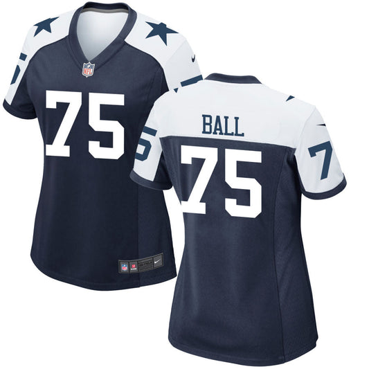 Josh Ball Dallas Cowboys Nike Women's Alternate Game Jersey - Navy