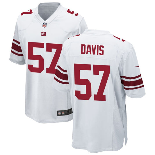 Jarrad Davis New York Giants Nike Game Jersey - White