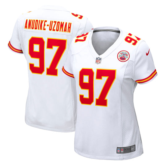 Felix Anudike-Uzomah Kansas City Chiefs Nike Women's Team Game Jersey - White