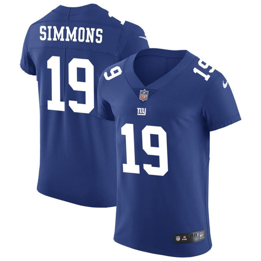 Isaiah Simmons New York Giants Nike Vapor Untouchable Elite Jersey - Royal