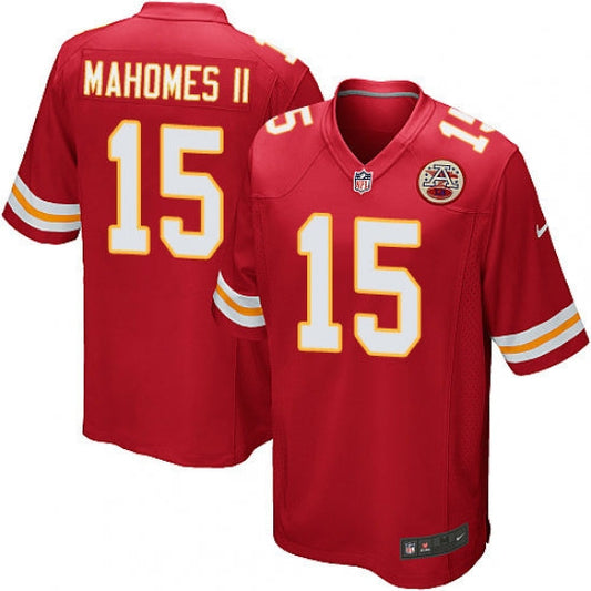 Men's Kansas City Chiefs Patrick Mahomes II Game Jersey Red