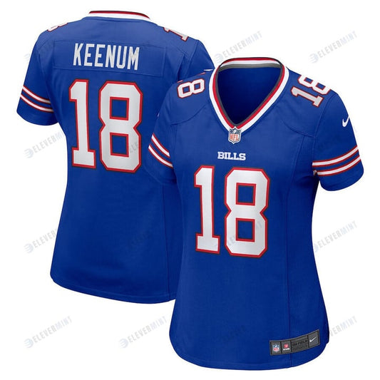 Case Keenum Buffalo Bills Women's Game Player Jersey - Royal