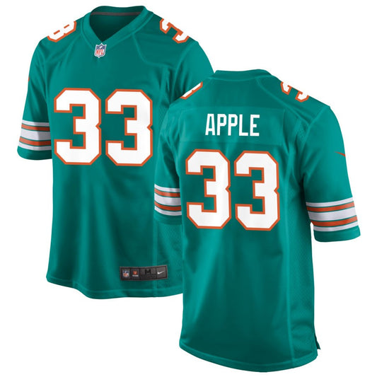 Eli Apple Miami Dolphins Nike Alternate Game Jersey - Aqua