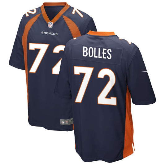 Garett Bolles Denver Broncos Nike Youth Game Jersey - Navy