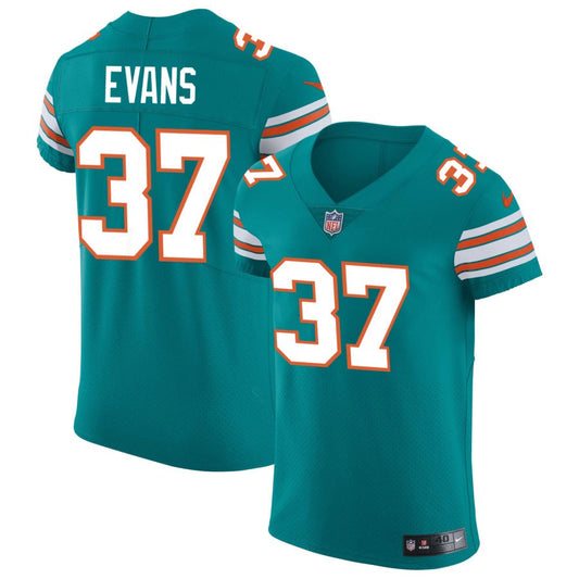 Darrynton Evans Miami Dolphins Nike Elite Vapor Untouchable Jersey - Aqua