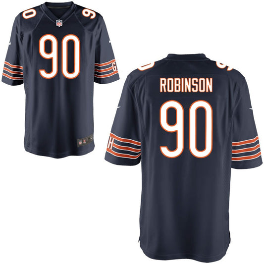 Dominique Robinson Chicago Bears Nike Youth Game Jersey - Navy