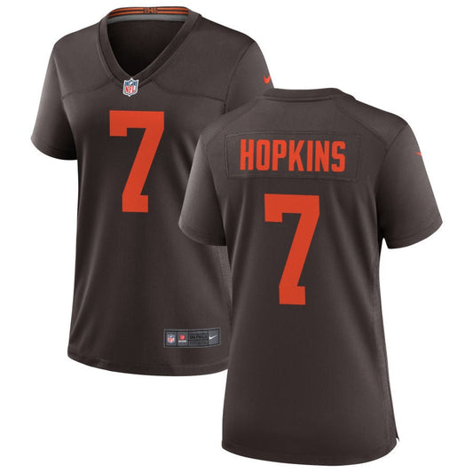 Dustin Hopkins Cleveland Browns Nike Women's Alternate Game Jersey - Brown