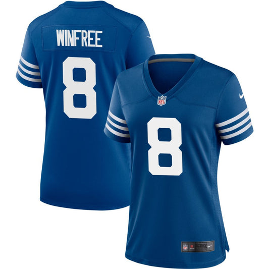 Juwann Winfree Indianapolis Colts Nike Women's Alternate Jersey - Royal
