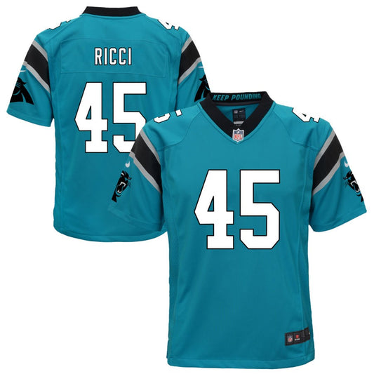 Giovanni Ricci Carolina Panthers Nike Youth Game Jersey - Blue