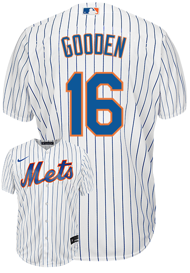 Dwight Gooden Youth Jersey - NY Mets Replica Kids Home Jersey