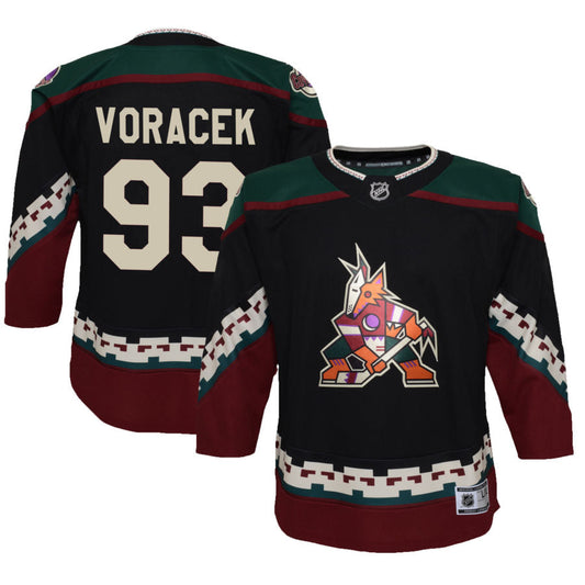 Jakub Voracek Arizona Coyotes Youth 2021/22 Home Replica Jersey - Black