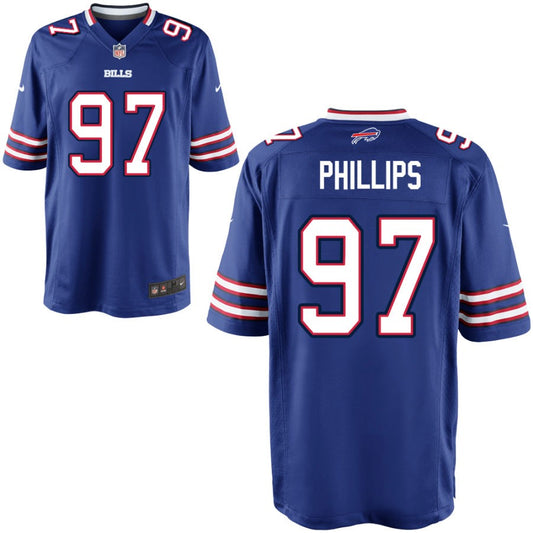 Jordan Phillips Buffalo Bills Nike Youth Game Jersey - Royal