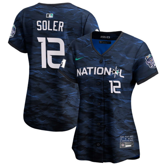 Jorge Soler  National League Nike Women's 2023 MLB All-Star Game Pick-A-Player Limited Jersey - Royal