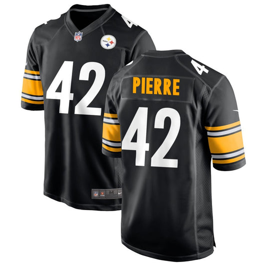 James Pierre Pittsburgh Steelers Nike Game Jersey - Black