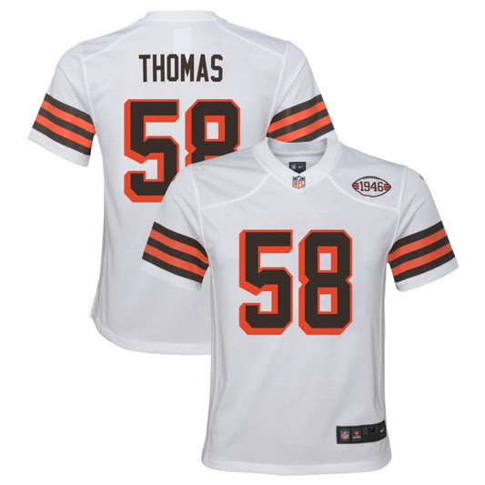 Isaiah Thomas Cleveland Browns Nike Youth Alternate Jersey - White