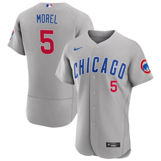 Christopher Morel Chicago Cubs Nike Road Authentic Jersey - Gray