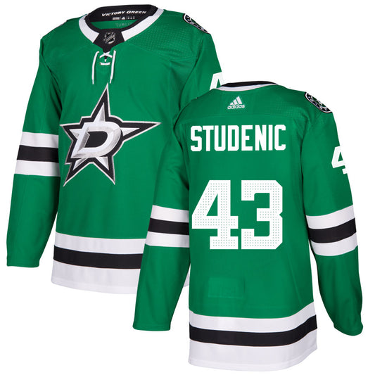 Marian Studenic Dallas Stars adidas Authentic Jersey - Kelly Green