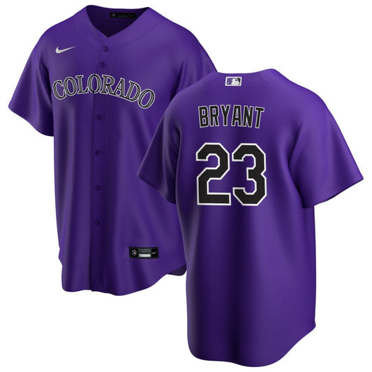 Kris Bryant Colorado Rockies Nike Alternate Replica Jersey - Purple