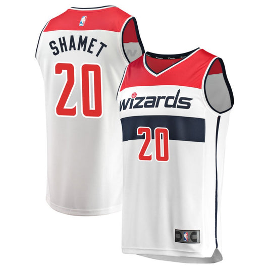 Landry Shamet  Washington Wizards Fanatics Branded Youth Fast Break Replica Jersey - Association Edition - White