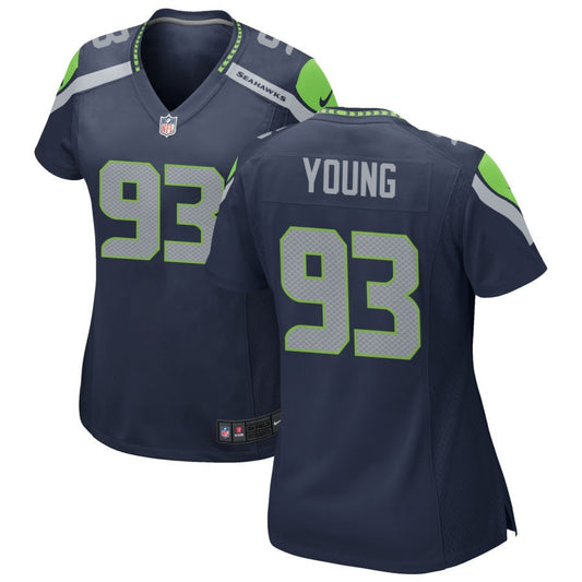 Cameron Young Seattle Seahawks Nike Women's Game Jersey - College Navy